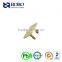 RORO14120905 gold zinc alloy zipper puller and tag for bag