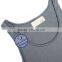 Custom wholesale 100% cotton mens pocket stringer tank top