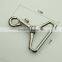 High quality Nickel free alloy 38mm metal spring clip hook for bag belt