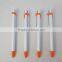 Promotional instock pen ,cheap plastic click ballpens,little qty plastic pen