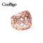 Fashion Jewelry Zinc Alloy Popular Ring Unisex Men Ladies Wedding Party Show Gift Dresses Apparel Promotion Accessories
