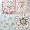 2015 newly flower printed pu leather desktop mirror makeup,MA308