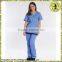 Purple Formal Combination Scrub Suits For Nursing Care