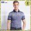 Linen Cotton Custom Fit Contrast Collar Men's Polo shirts