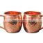 Set of 4 Hammered Copper Beer Mug with Brass Handle and Nickel Lined, Moscow Mule Copper Beer Mugs
