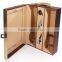 Elegant luxury genuine leather busines gift box/wine box/packing box