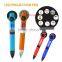 many models LED projector ballpoint pen with LOGO project,novelty led logo pen for promotion advertising items