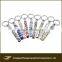 New design popular high quality PU material fashion personalized car keychain