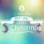 Customized Christmas stickers removable static window sticker