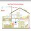 YAGI antenna large coverage 1800mhz 2G/4G Indoor Mobile Signal Booster Repeater with LCD screen