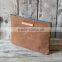 Custom brown cotton waxed canvas zipper pouch                        
                                                Quality Choice