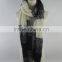 STOCK ITEM fashion stock knitted acrylic scarf black and white scarves
