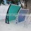 Hot sale Popular outdoor door window plastic polycarbonate awning patio cover materials