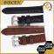 Custom Printing Logo Advantage Price Pantone Color Genuine Leather Watch Strap