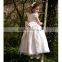 Fashion Style Flower Girl Princess Dresses With Puff Sleeve Ankle-Length Baby Girls Prom Dress Fancy Children Clothes