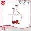 New design fashion stereo speaker diameter 10mm wired earphone