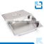 multi size stainless steel gastronorm food container/pan