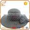 2016 promotional wide brim foldable straw hat