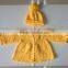 Hand Knit baby dress, Crochet girl dress