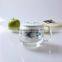 300ml Drinking Tea Glass Tea Cups With Infusers!Green Material Glass Mugs And Ceramic Infuser Tea Cup