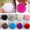 Cute Genuine Rabbit Fur Ball Pom Pom Key Chain Car Handbag Charm Key Chain                        
                                                Quality Choice