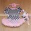 newborn baby dress cute baby birthday dress set