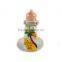 Lizard statue candle holder wholesale resin candle holder
