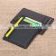 Simple 4 Card Slots Leather Card Holder Leather Credit Card Bag Name Card Wallet ID Card Case