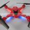 Newly X400 2.4G 4CH RC Quadcopter 6 Axis Gyro With LED Light RTF Option HD Camera, FPV Real-time Transmission