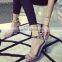 2015 summer high-heeled sandals fashion metal sexy ladies sandals wholesale