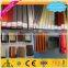 Wood Color Anodizing Polishing Aluminium Extrusion for sliding wardrobe door all types of 6063 anodized dies aluminium extrusion