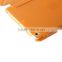 2015 Hot selling orange PU leather tablet protective case holder for Ipad Mini products