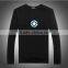 Hot sell Long sleeve sound activated and programmable ironman1 led t shirt with 4pcs battery pack