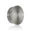 handrail parts stainless steel pipe end cap in staris and railings