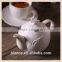 embossed Ceramic tea pot Coffee cup Sets
