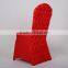 Wholesale Red Rosette Universal Stretch Lycra Chair Cover