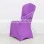 Ruffled spandex chair cover for banquet chair