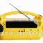 Direct Manufacturer Crank Cellphone Radio your Solar Dynamo Radio