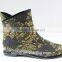 ladies netty change color heeled rubber rain boots