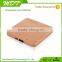 Wooden box mobile power portable charging Po Cheap Wooden power bank 2600 mah