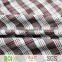 Yarn Dyed Woven Cotton Plaid Check Jacquard Dobby Shirting Fabric