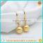 2016 Latest cute girls bowknot mother pearl earrings