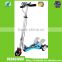 2016 brand new 3 wheel kids pedal scooter / children or adult kick scooter