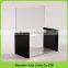 customized hot sale clear acrylic donation box with locks cheap high quality