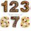 New 2016 silicone numbers and letter cake mold,3 D silicone cake mould