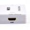 Hot Sell Mini VGA TO HDMI Converter , Vga2hdmi Converter Dengan With Audio 1080P 3D