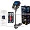 1.8 Inch Bluetooth FM Transmitter design wireless FM Adapter Car Kit with USB Car Charging for iPhones, Samsung, Motorola
