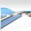 Wave Tube Display 6' Curved Table Top with Graphic 2-sides