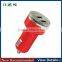 Mobile Phone Dual Usb Car Charger 5v 2.1a Metal For Iphone 6 Car Charger