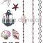 2015 Fashion Custom Gold Foil Tattoo
